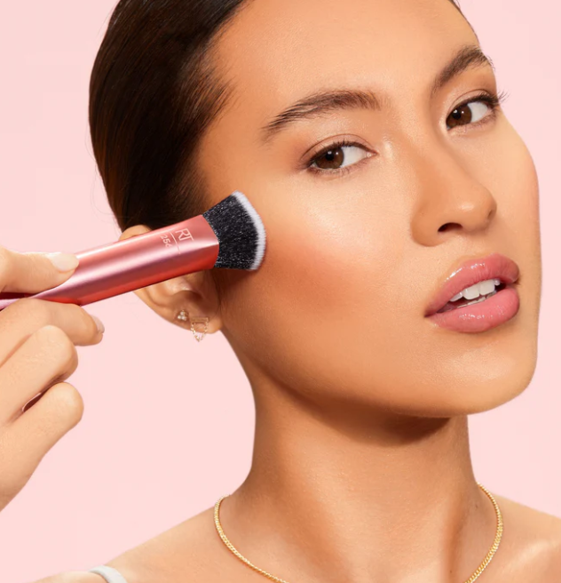 Real Techniques Face Base Makeup Brush Set - 4PCS | ريل تكنيك مجموعة فرش مكياج للوجه - 4 قطع