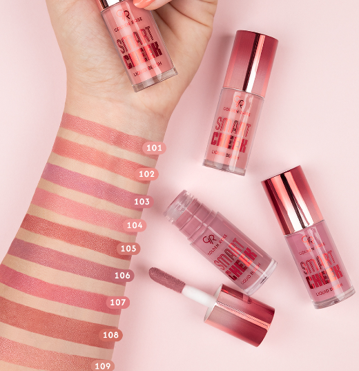 GOLDEN ROSE Smart Cheek Liquid Blush - 6ml | كولدن روز بلاش سائل - 6 مل