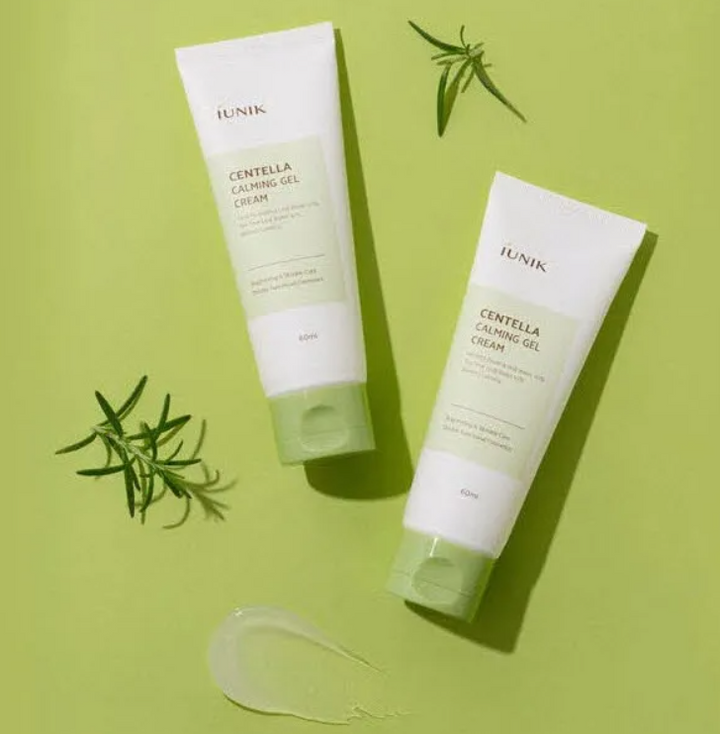 IUNIK Centella Calming Gel Cream - 60 ml | ايونيك كريم جل مرطب و مهدئ للبشرة - 60 مل