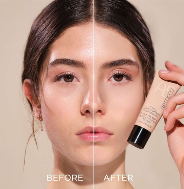 ARTDECO Fluid Camouflage Foundation - 20ml | ارتديكو كريم أساس بتغطية عالية - 20 مل