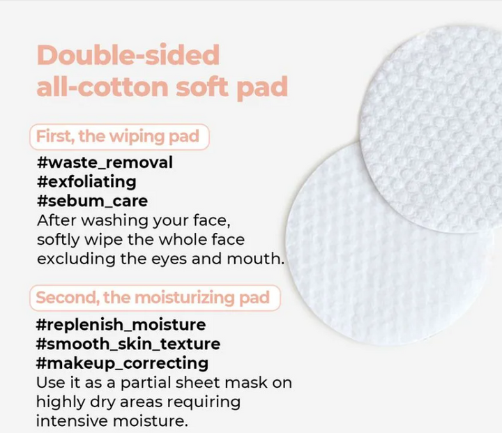 Numbuzin Pore Zero Peeled Egg Toner Pad - 70 Pads | نمبوزين وسادات التونر المقشرة - 70 قطعة