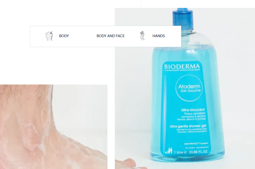 BIODERMA Atoderm Gentle Shower Gel - 500ml | بيوديرما شاور جل للبشرة الحساسة - 500 مل