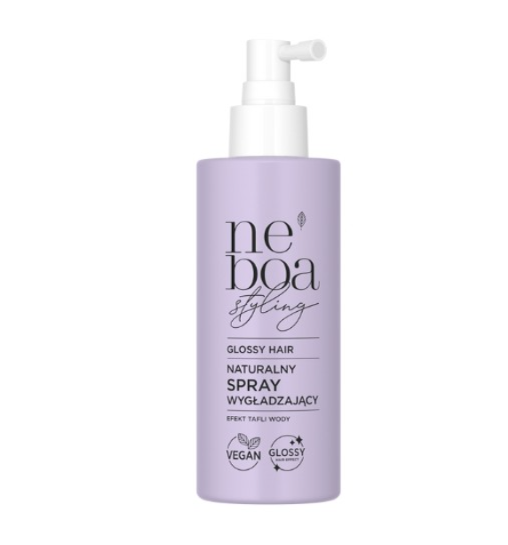 Neboa Glossy Hair Smoothing Hair Spray - 175 ml | نيبوا بخاخ طبيعي لتنعيم الشعر ولمعانه - 175 مل