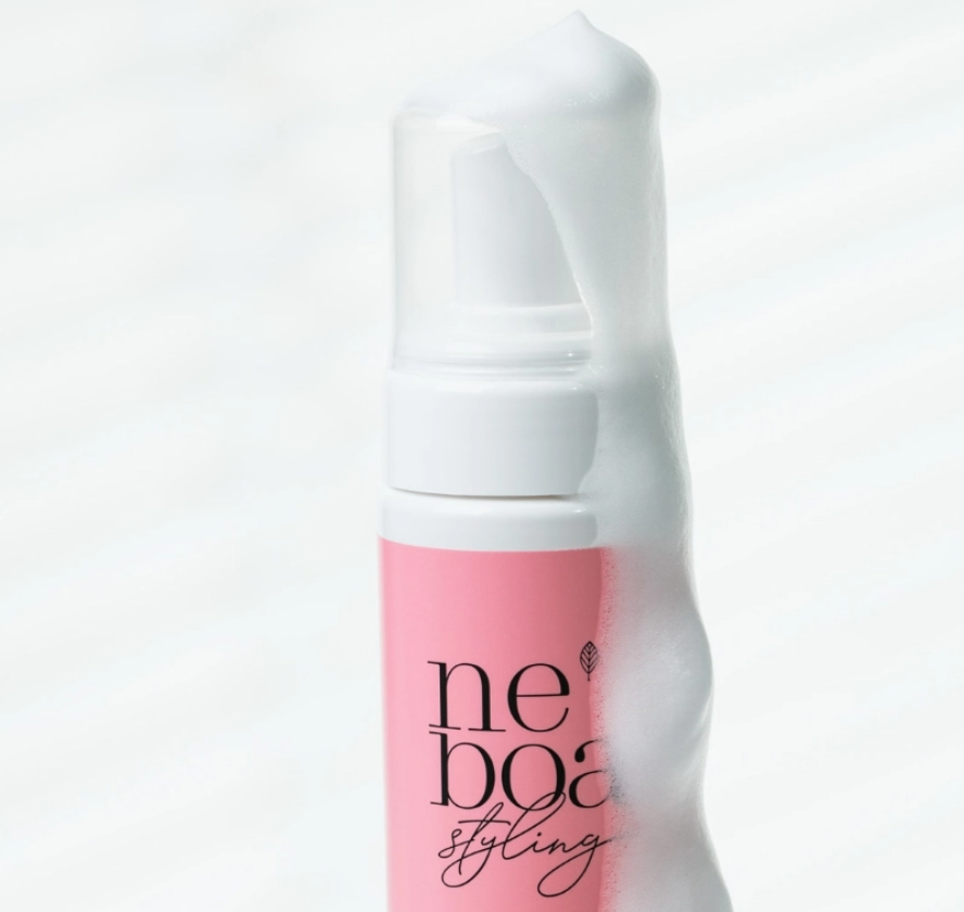 Neboa Extra Volume Styling Mousse - 200ml | نيبوا موس الشعر لتصفيف سهل وتحسين حالة الشعر - 200 مل