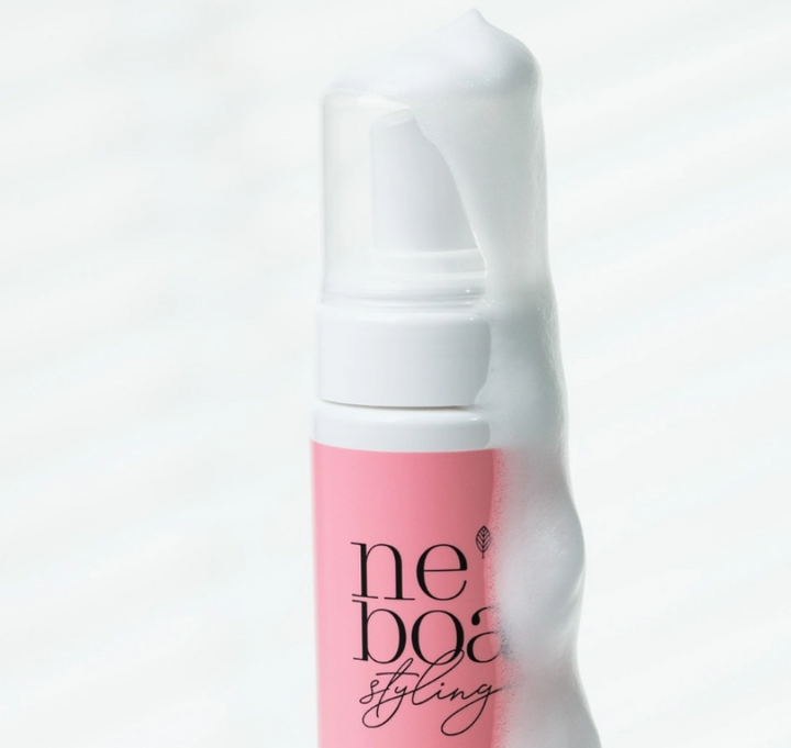 Neboa Extra Volume Styling Mousse - 200ml | نيبوا موس الشعر لتصفيف سهل وتحسين حالة الشعر - 200 مل