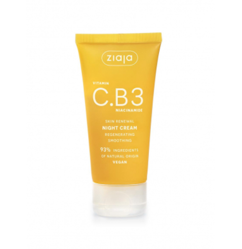 Ziaja Vitamin C.B3 Niacinamide Night Cream - 50ml | جايا كريم ليلي بالنياسيناميد و الفيتامينات - 50 مل