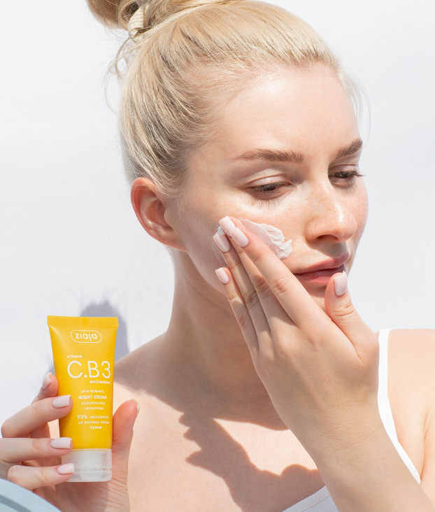 Ziaja Vitamin C.B3 Niacinamide Night Cream - 50ml | جايا كريم ليلي بالنياسيناميد و الفيتامينات - 50 مل