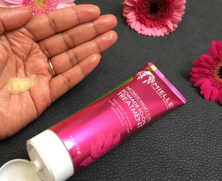 MIELLE Organics Mongongo Oil Pomade To Oil Treatment - 113g | ميلي سيروم بديل الزيت - 113 غرام