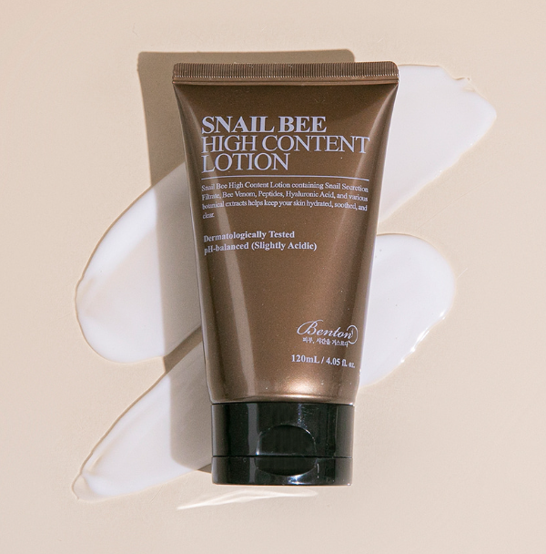 BENTON Snail Bee High Content Lotion - 120ml | بينتون لوشن مستخلص الحلزون - 120 مل