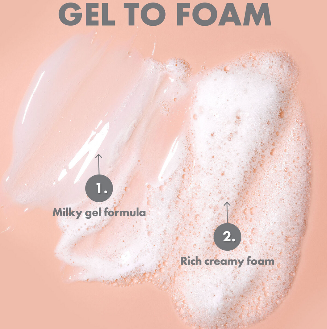 Huda Beauty Washful Gel Clean Gentle Foaming Cleanser - 50ml | هدى بيوتي غسول جل رغوي منقي للبشرة - ٥٠ مل