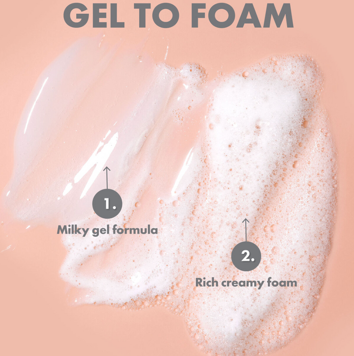 Huda Beauty Washful Gel Clean Gentle Foaming Cleanser - 50ml | هدى بيوتي غسول جل رغوي منقي للبشرة - ٥٠ مل