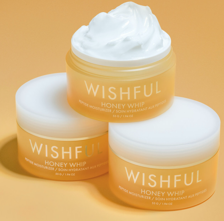 Huda Beauty WISH.FUL Glow Trio kit - 50ml+40ml+20g | هدى بيوتي مجموعة عناية بالبشرة - ٥٠ مل + ٤٠ مل + ٢٠ غرام