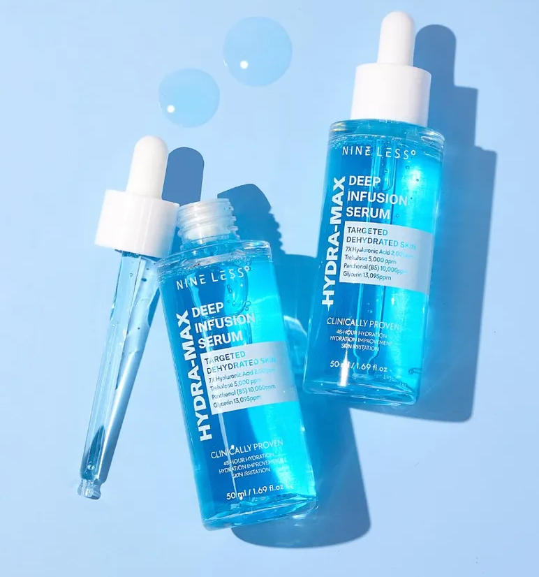 NINE LESS Hydra-Max Deep Infusion Serum - 50ml | ناين ليس سيروم الترطيب العميق - ٥٠ مل