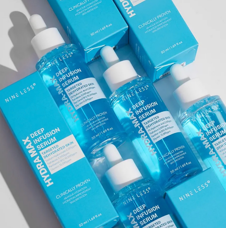 NINE LESS Hydra-Max Deep Infusion Serum - 50ml | ناين ليس سيروم الترطيب العميق - ٥٠ مل