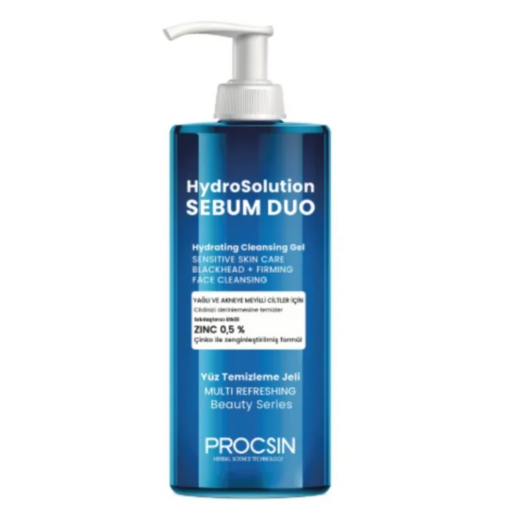 PROCSIN Hydrosolution Faical Cleansing Gel - 200ml | بروكسن غسول جل للوجه - ٢٠٠ مل
