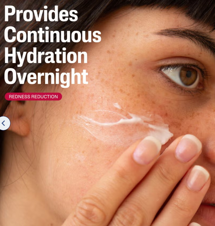 Cetaphil Redness Relieving Night Moisturizer - 50ml | سيتافيل مرطب ليلي للبشرة المعرضة للاحمرار - ٥٠ مل