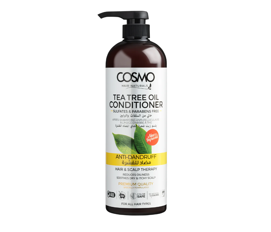 COSMO Tea Tree Oil Anti-Dandruff Conditioner - 1000ml | كوزمو بلسم زيت شجرة الشاي - 1000 مل