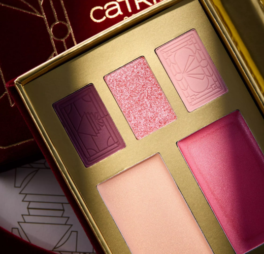 Catrice Festive Treasures Multi-Use Palette  - 12.7g | كاتريس باليت للوجه و العيون - 12.7 غرام