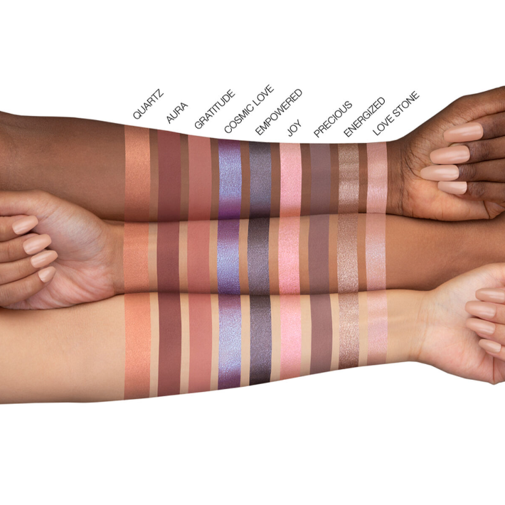 Huda Beauty Rose Quartz Eyeshadow Palette - 17.35g | هدى بيوتي باليت اي شادو - 17.35 غرام