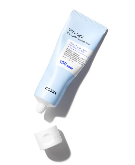 COSRX Ultra-Light Invisible Sunscreen - 50ml | كوزركس كريم واقي شمسي خفيف على البشرة - 50 مل