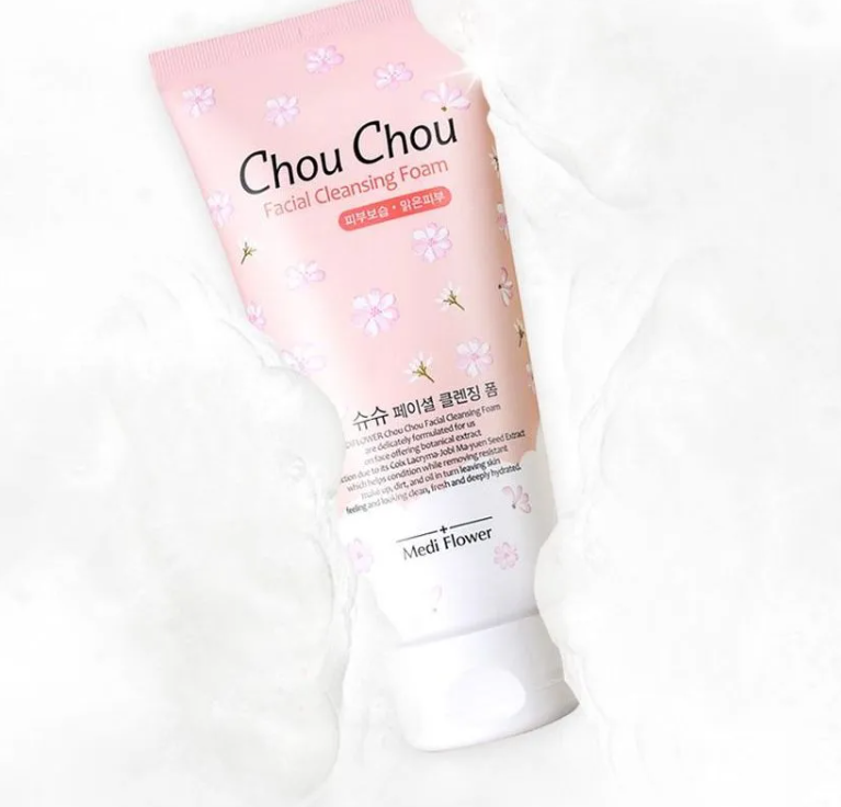 mediflower Chou Chou Facial Cleansing Foam - 300ml | ميدي فلاور غسول رغوي للوجه - 300 مل
