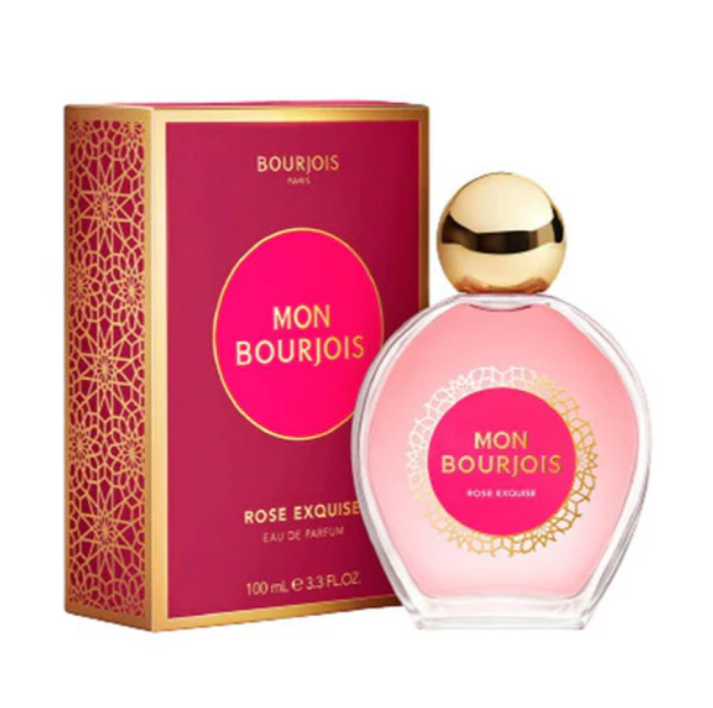 BOURJOIS Rose Exquise Eau De Parfum - 100ml | برجوا عطرر للنساء - 100 مل