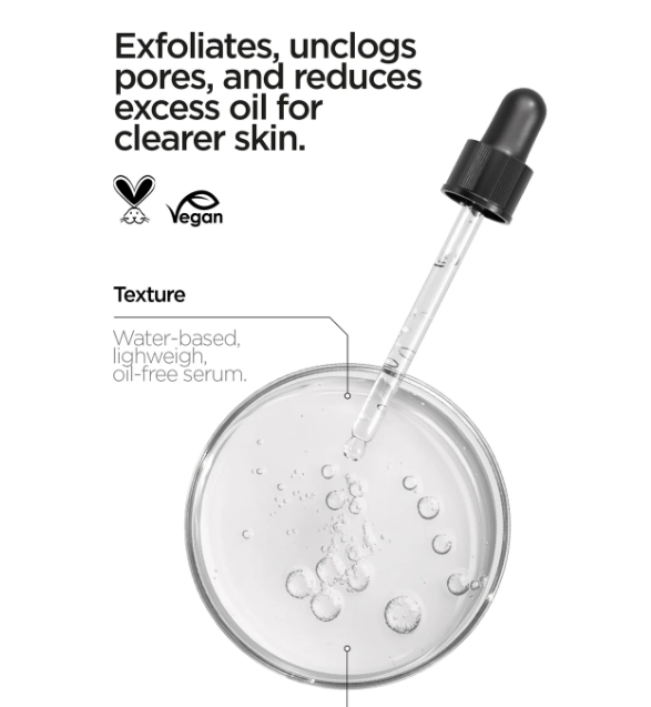 REVOX Just Salicylic Acid 2% Face Peeling Serum - 30ml | ريفوكس سيروم مقشر بالساليسيليك اسيد 2% - 30 مل