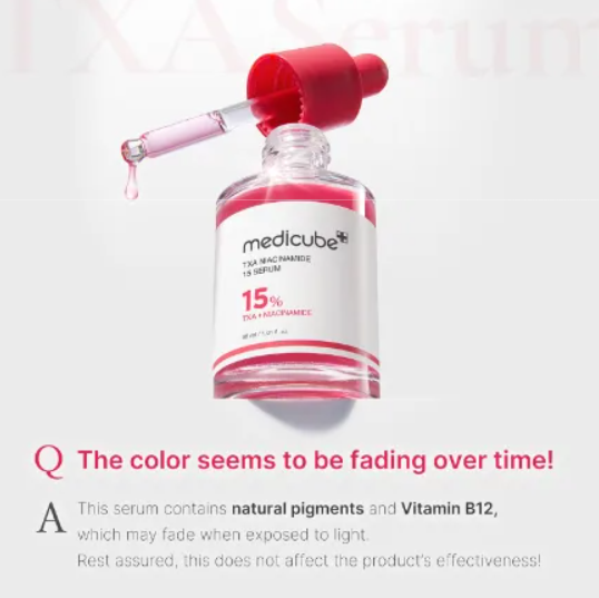 Medicube TXA Niacinamide 15% Serum - 30ml | ميدي كيوب سيروم ترانيكساميك اسيد و نياسيناميد 15% - 30 مل