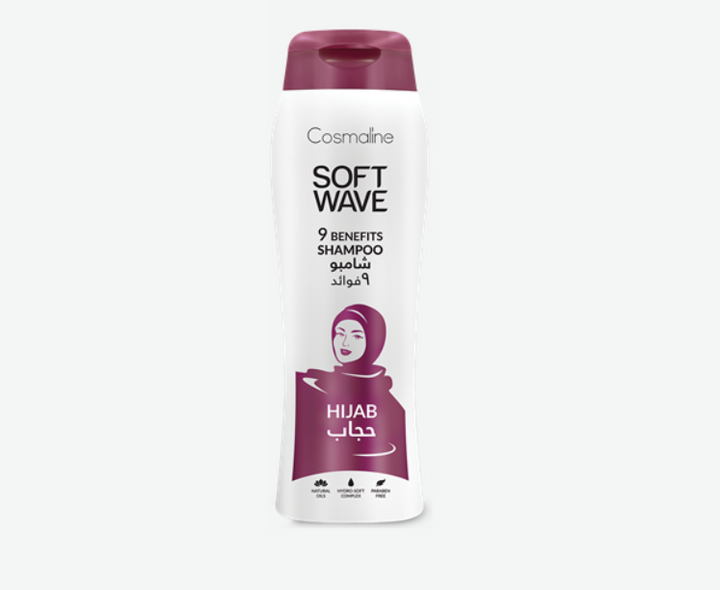 Cosmaline Soft Wave Hijab Shampoo - 400ml | شامبو سوفت ويف لشعر المحجبات من كوزمولاين 400 مل