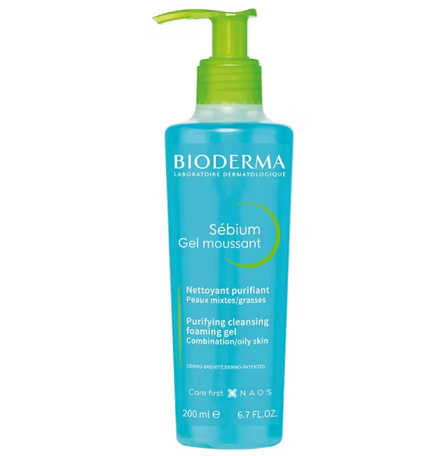Bioderma Sebium Purifying Cleansing Foaming Gel | بيوديرما غسول جل للبشرة الدهنية