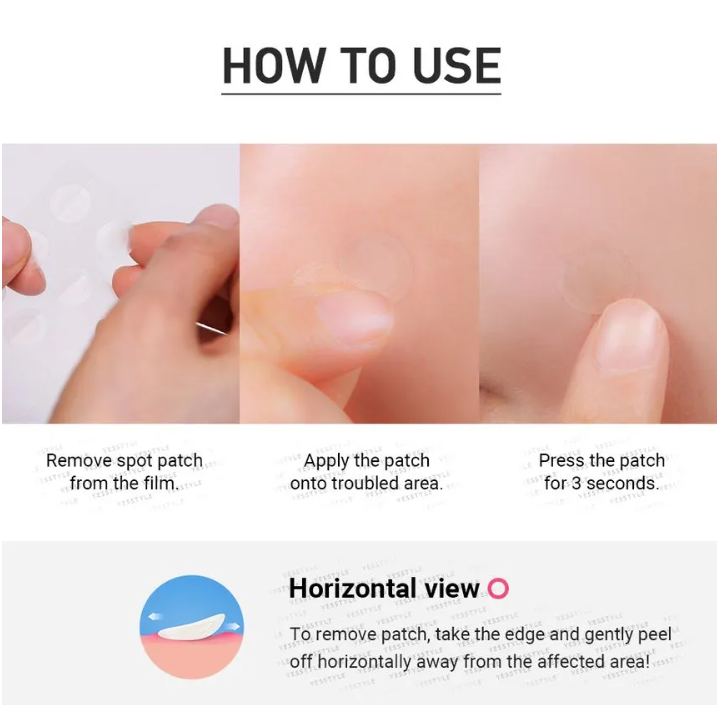 NEOGEN A-Clear Soothing Clear Spot Patch - 24Patches | نيوجين لصقات للبقع الجلدية - 24 لصقة