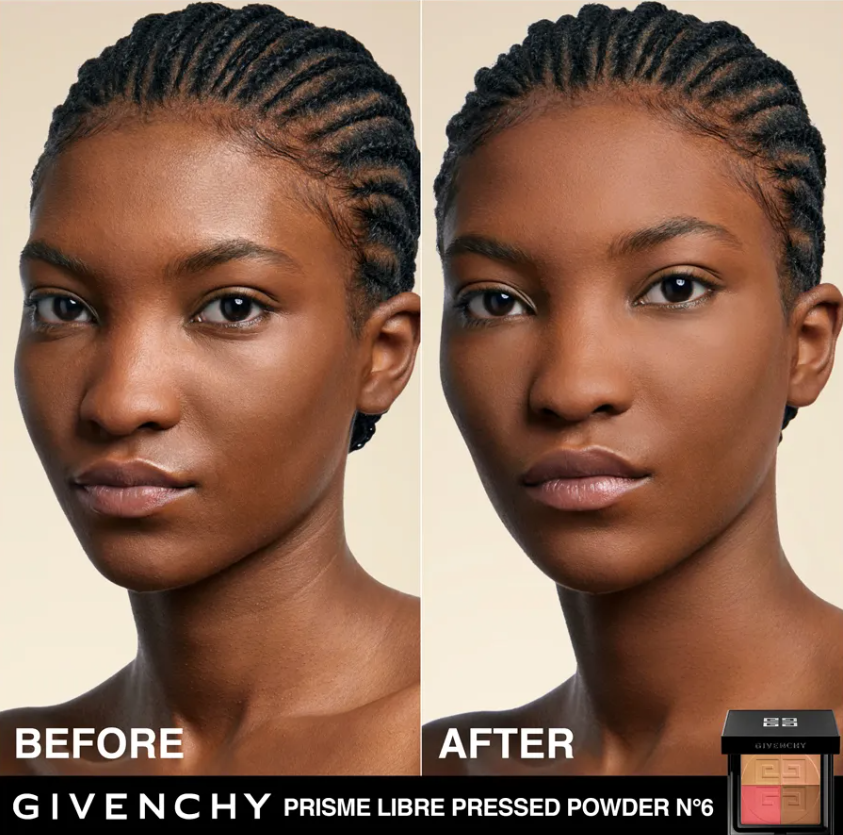 Givenchy Prisme Libre Pressed Powder - 9.5g | جيفنشي بودرة مضغوطة - غرام9.5