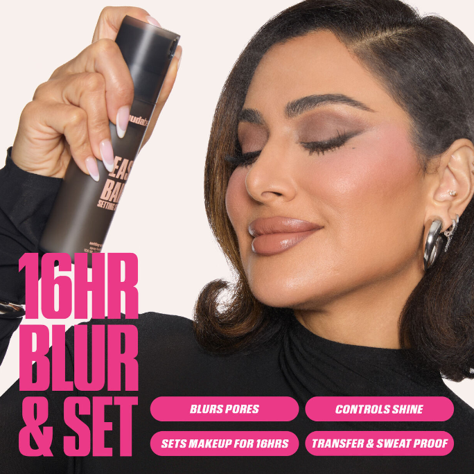 Huda Beauty Easy Bake Setting Spray - 100ml | هدى بيوتي بخاخ تثبيت المكياج - 100 مل