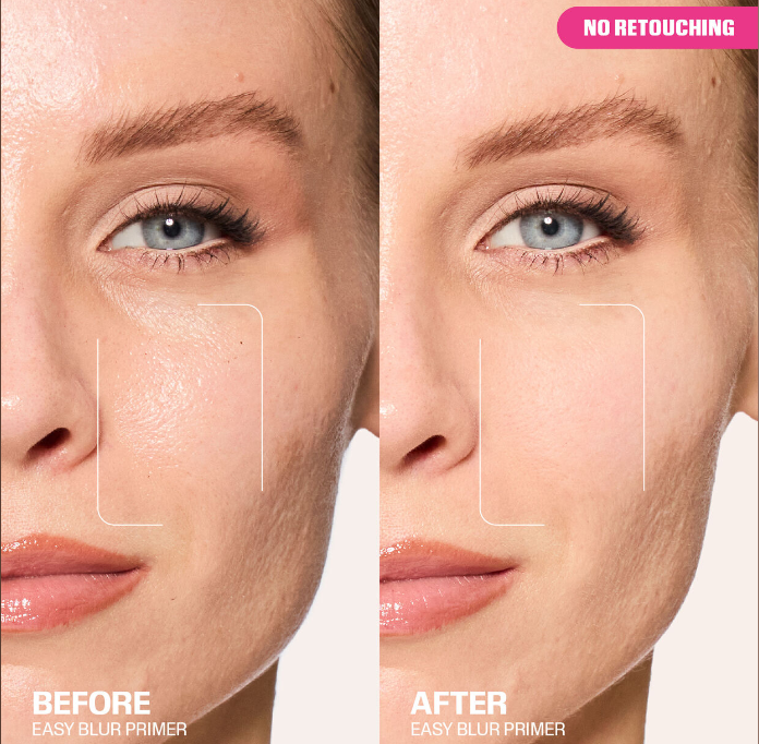 Huda Beauty Easy Blur Primer Silicone-Free Smoothing Primer - 30ml | هدى بيوتي برايمر خالي من السيليكون - 30 مل