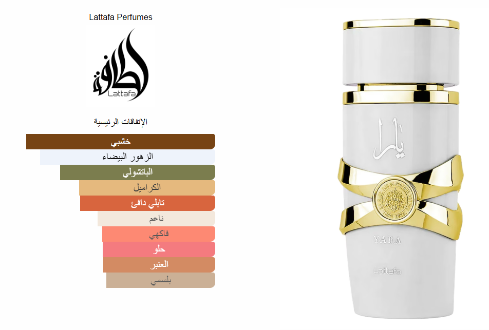 لطافة عطر يارا موي - 100مل