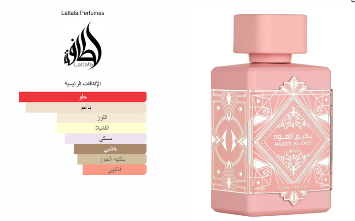 لطافة عطر بديع العود نوبل بلش - 100مل
