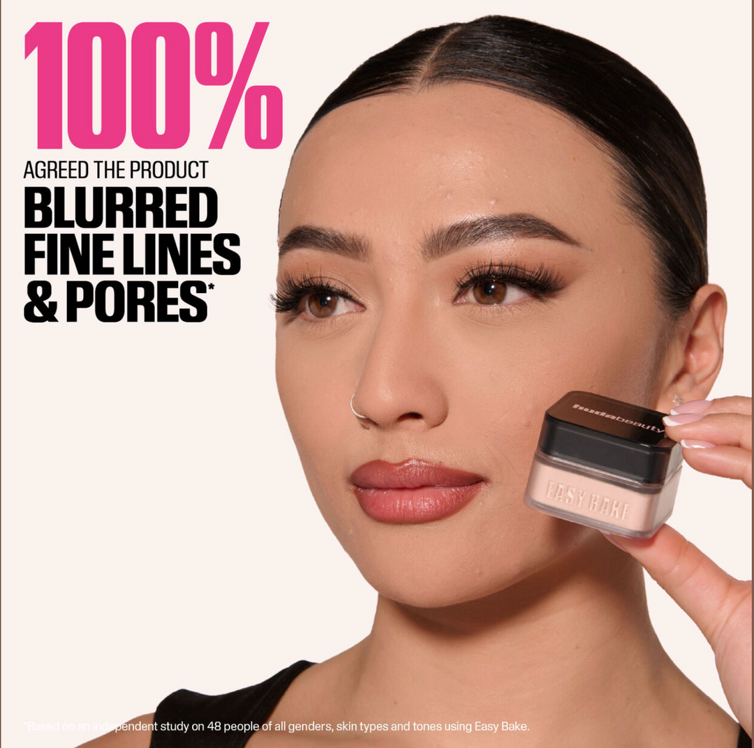 Huda Beauty Baby Bake Mini Easy Bake Loose Baking & Setting Powder - 6G | هدى بيوتي لوس باودر  6 جم