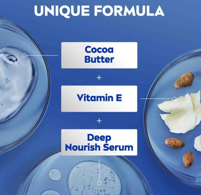 NIVEA Body Lotion Cocoa Nourish - 400ml | نيفيا لوشن مرطب للجسم بالكاكاو - 400 مل