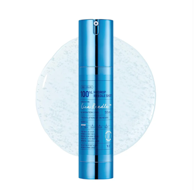 VT Cosmetics Hydrop Reedle Shot 100 HL Serum - 50ml | في تي كوزمتيك سيروم الوخز الدقيق بالهيالورونيك اسيد - 50 مل