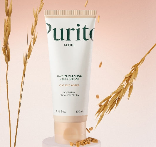 Purito Oatin Calming Gel Cream Oat Seed Water - 100ml | بوريتو كريم جل مرطب للوجه - 100 مل