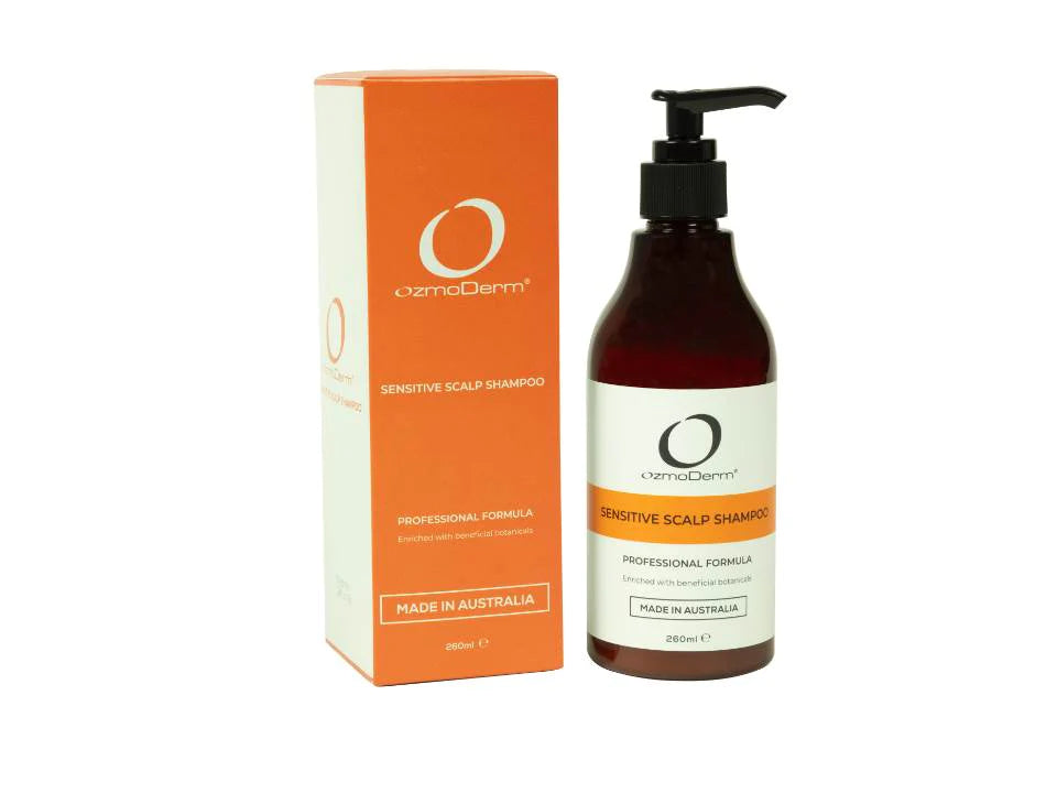 OzmoDerm Sensitive Scalp Shampoo - 260ml | اوزموديرم شامبو للفروة الحساسة - 260 مل