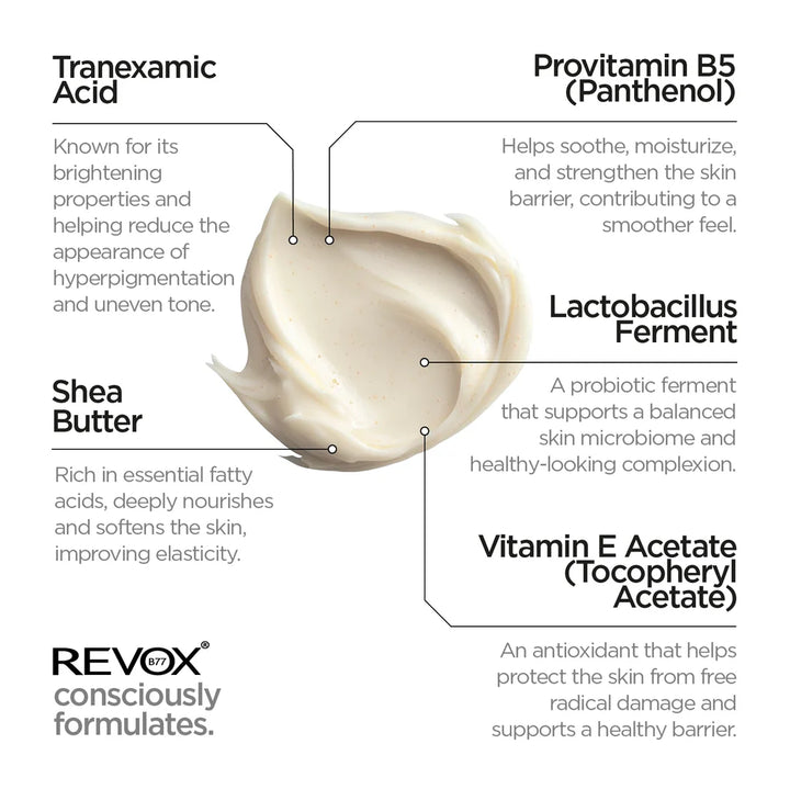 REVOX Biotic Revitalising Radiance Cream - 50ml| ريفوكس كريم لنضارة البشرة -50 مل
