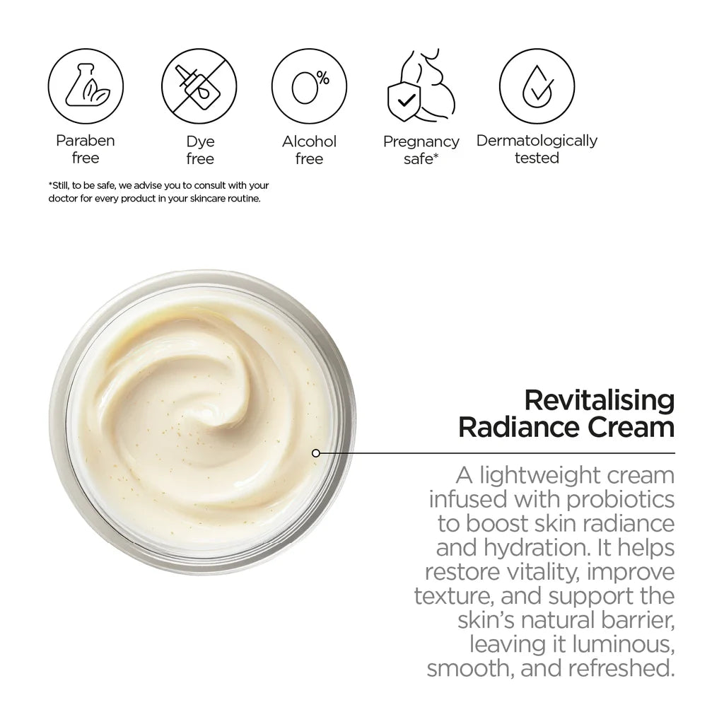 REVOX Biotic Revitalising Radiance Cream - 50ml| ريفوكس كريم لنضارة البشرة -50 مل