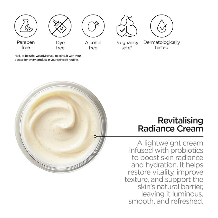 REVOX Biotic Revitalising Radiance Cream - 50ml| ريفوكس كريم لنضارة البشرة -50 مل
