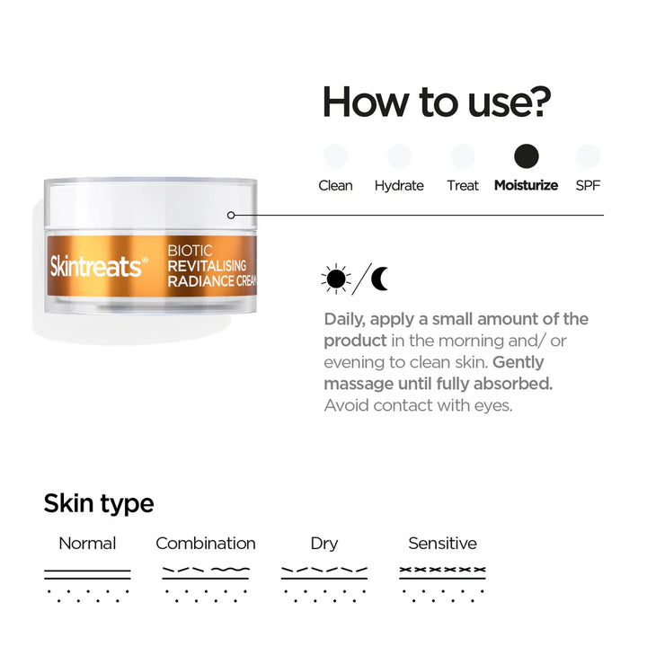 REVOX Biotic Revitalising Radiance Cream - 50ml| ريفوكس كريم لنضارة البشرة -50 مل
