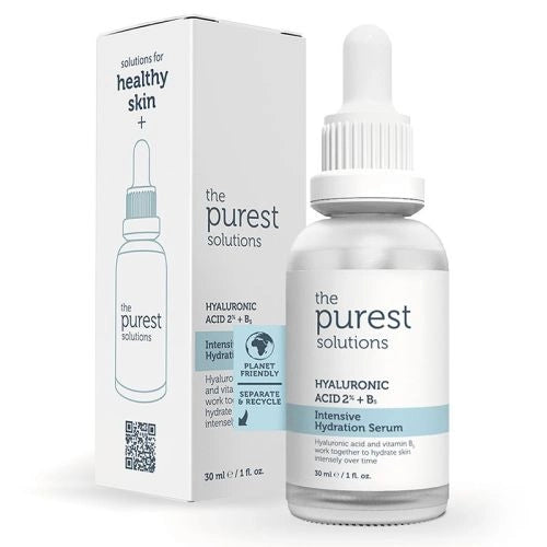 The Purest Solutions Hyaluronic Acid %2 + B5 Intensive Hydration Serum ...