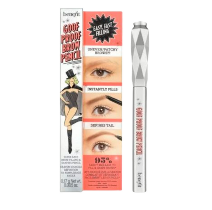 Benefit GOOF PROOF EYEBROW PENCIL - 0.17g | 0.17g - بنفت غووف قلم تحديد الحواجب