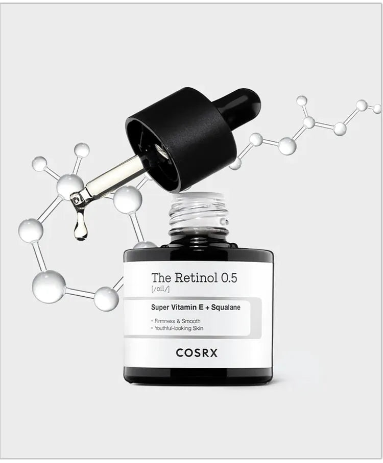 Cosrx The Retinol 0.5 Oil - 20ml | كوزركس سيروم زيت الريتينول 0.5 - 20 مل