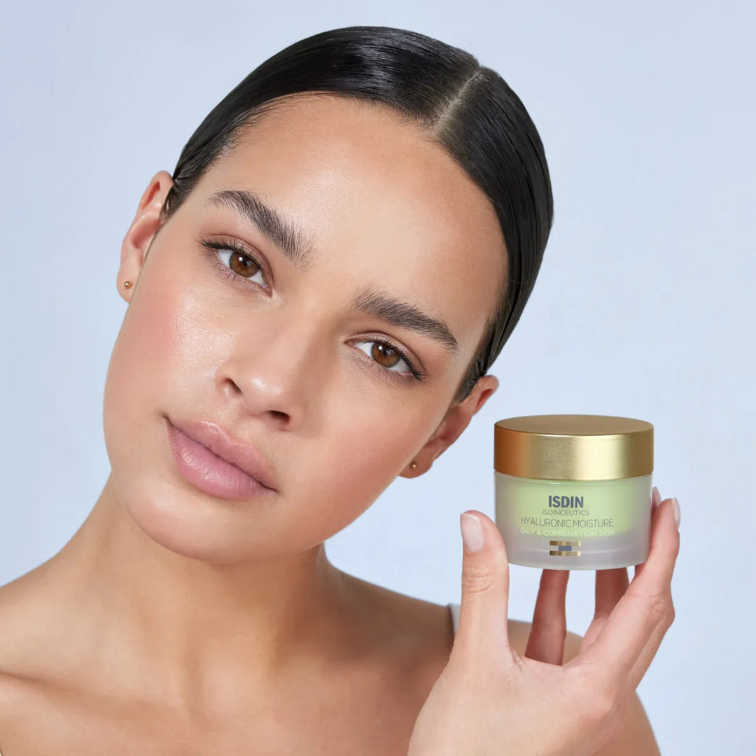 ISDIN Hyaluronic Moisture Oily & Combination Skin - 50ml | ازدن كريم مرطب بالهيالورونيك للبشرة الدهنية و المختلطة - 50 مل