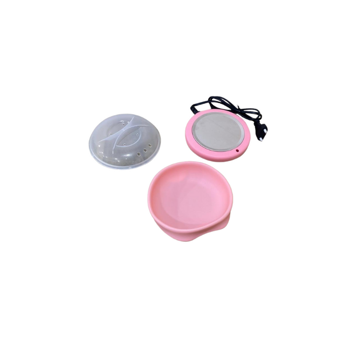 Foldable Round Wax Warmer | جهاز اذابة الشمع دائري قابل للطي